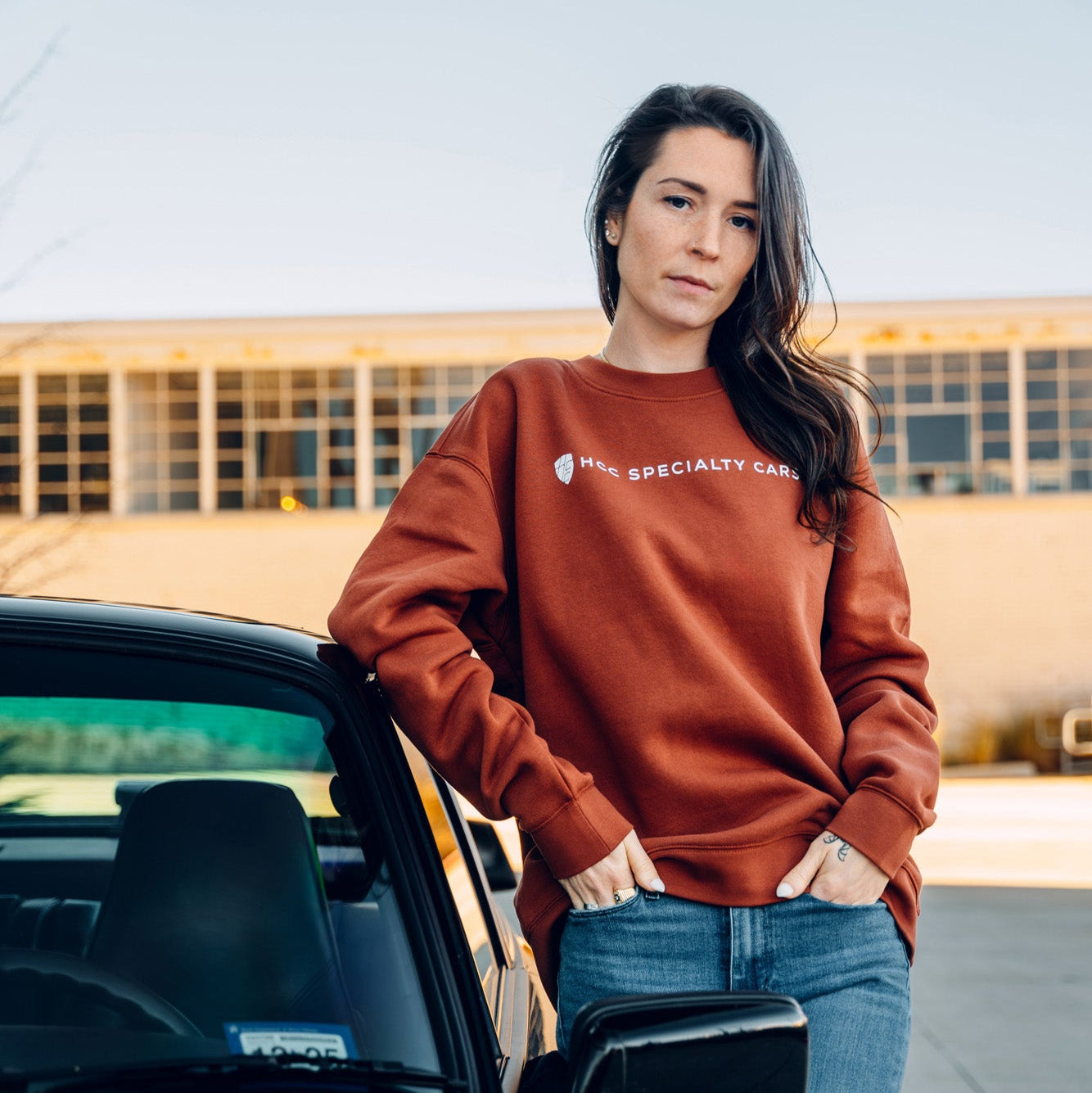 Shop Crewneck - Clay