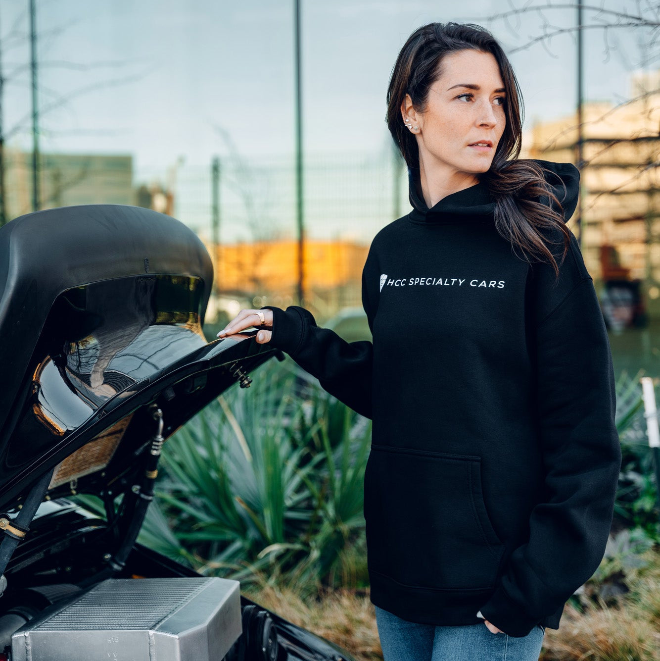 Shop Hoodie - Black