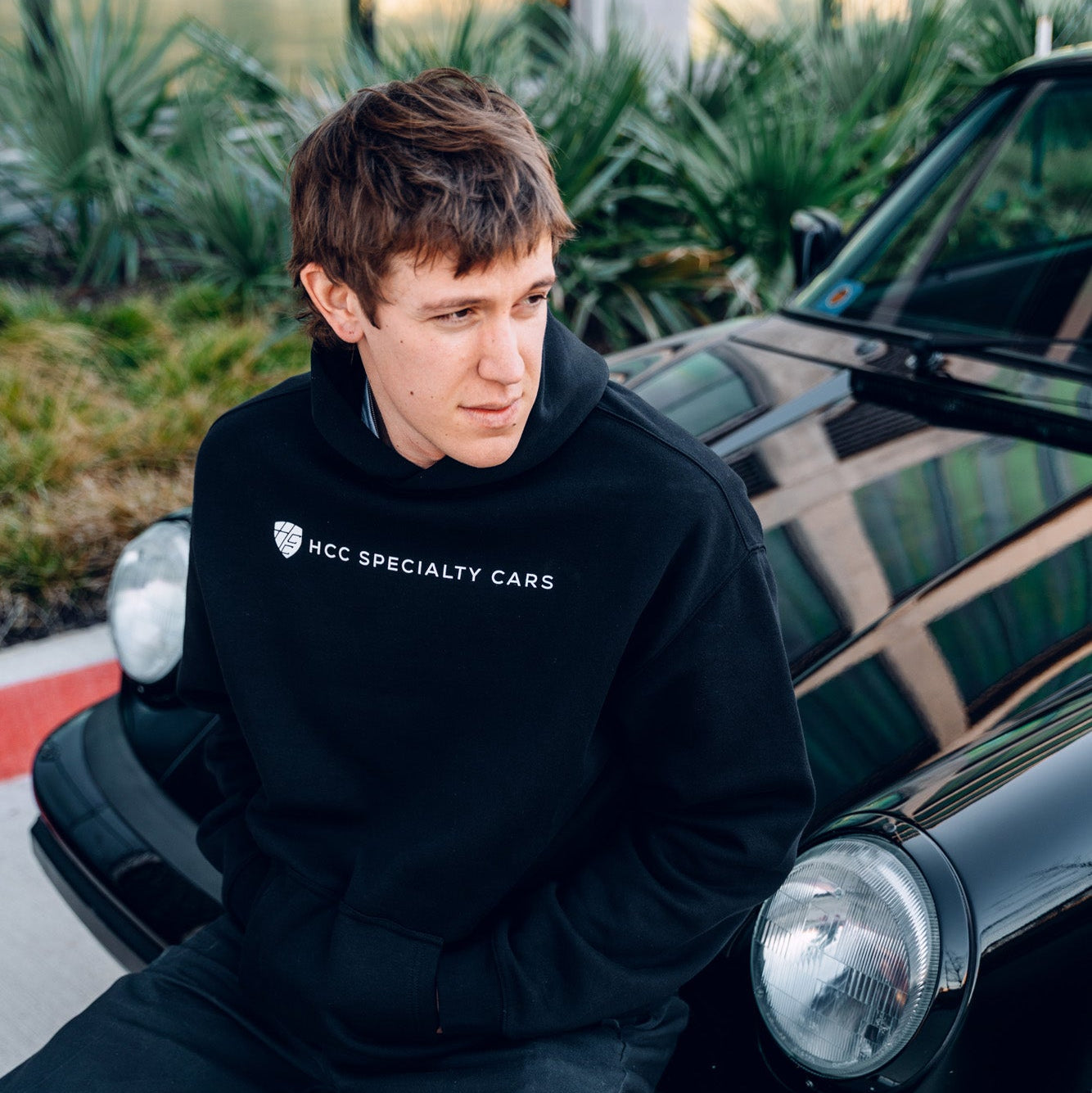 Shop Hoodie - Black