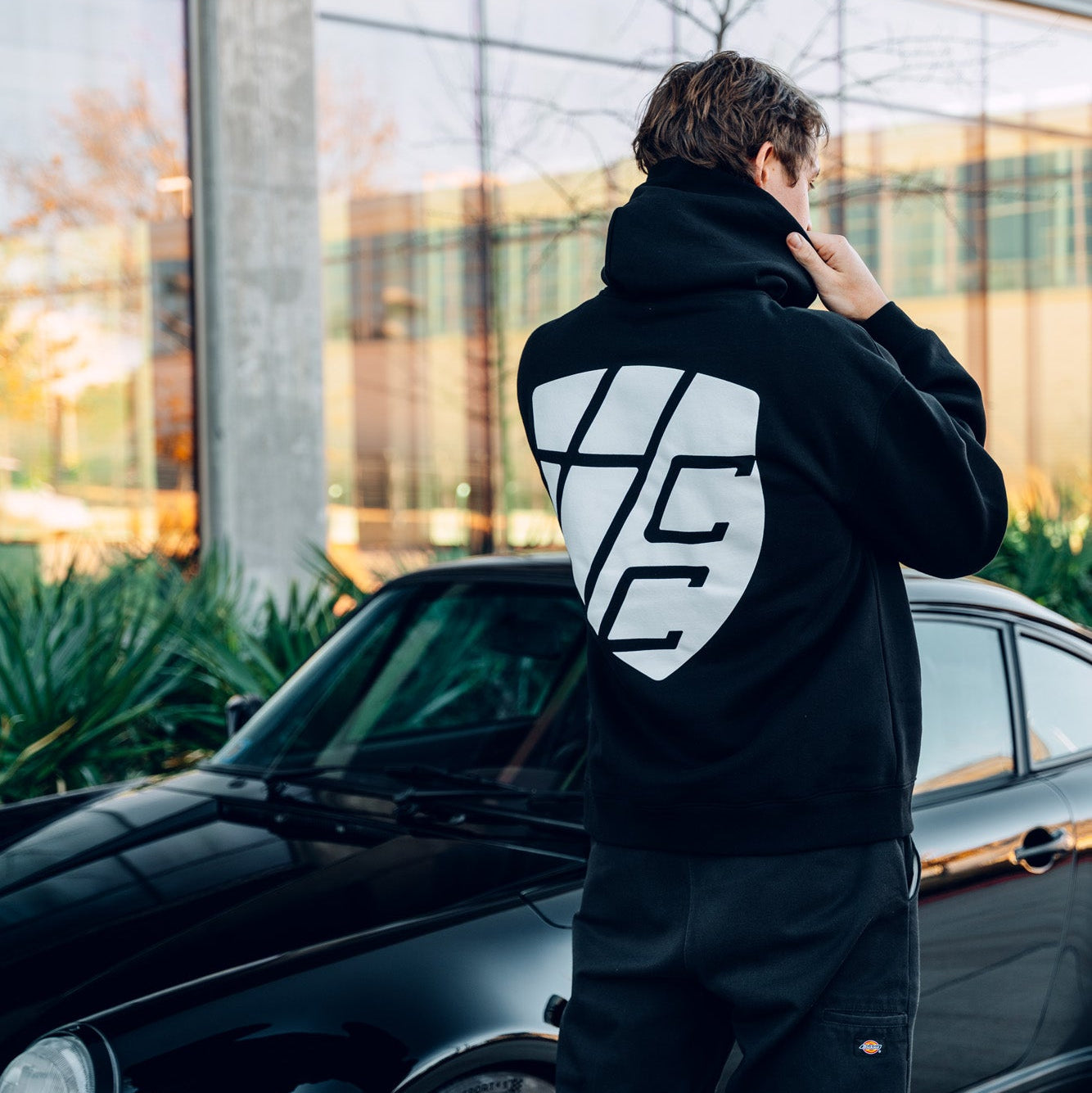Shop Hoodie - Black