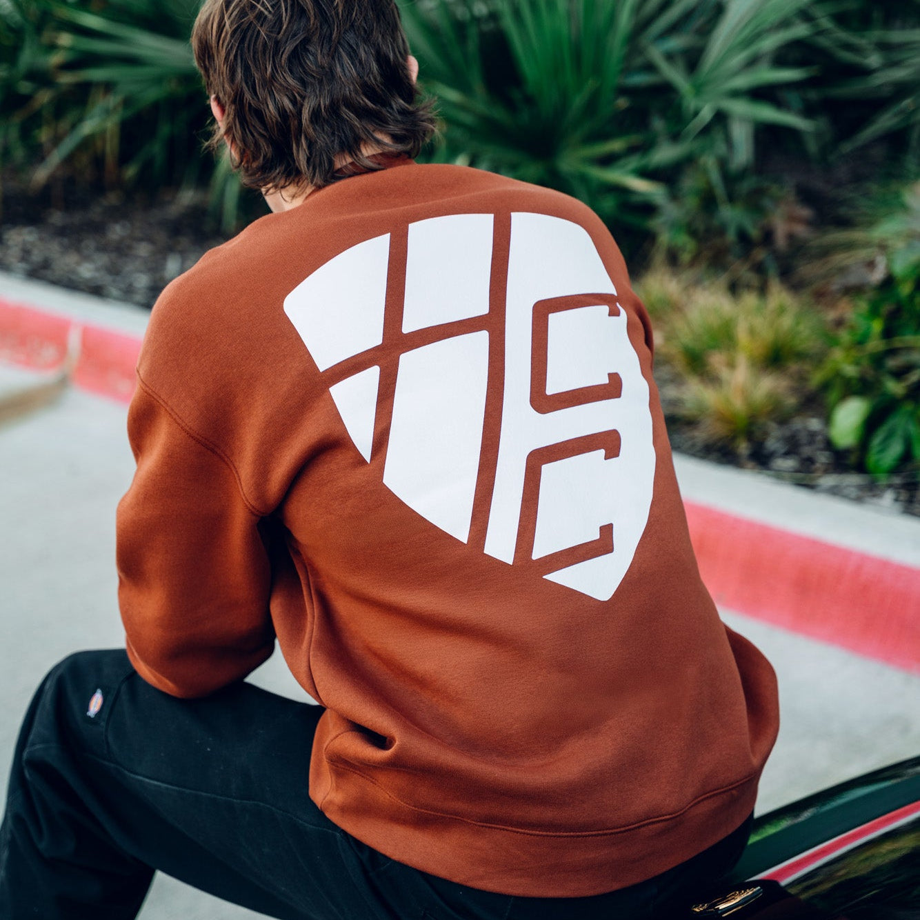 Shop Crewneck - Clay